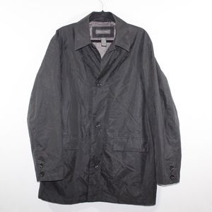 Banana Republic Jackets & Coats - Banana Republic Full Button Rain Trench Coat Black Banana Republic Jackets & Coats - Banana Republic Full Button Rain Trench Coat Black